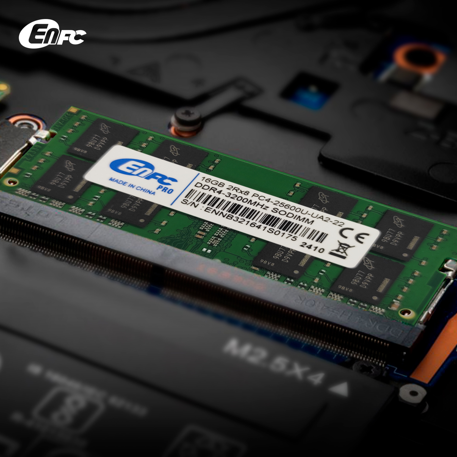 ENPC Memory DDR4 16GB 3200Mhz Sodimm – Enlight Indonesia